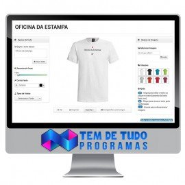 Script Personalizar Camisetas - Script Estampas Responsivo