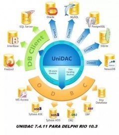 Unidac 7.4.11 Completo Para Delphi Rio 10.3