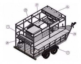 Projeto Carretinha Reboque (food Truck) Trailer Para Lanches