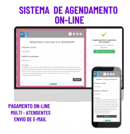 Sistema De Agendamento On-line - Multi Atendentes - Servios